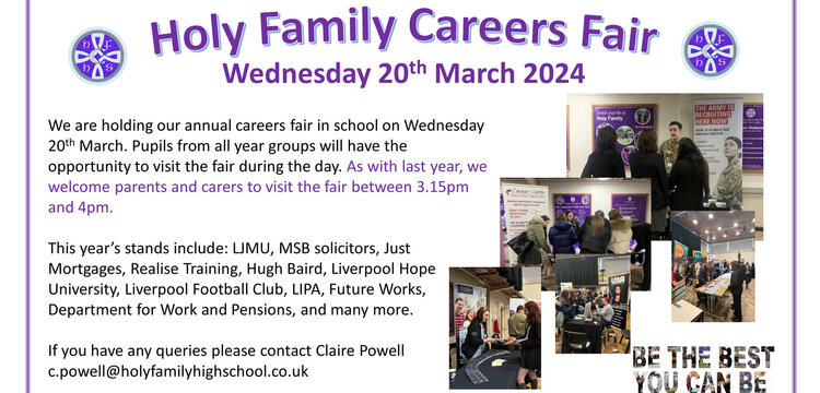 Image of Holy Family Careers Fair